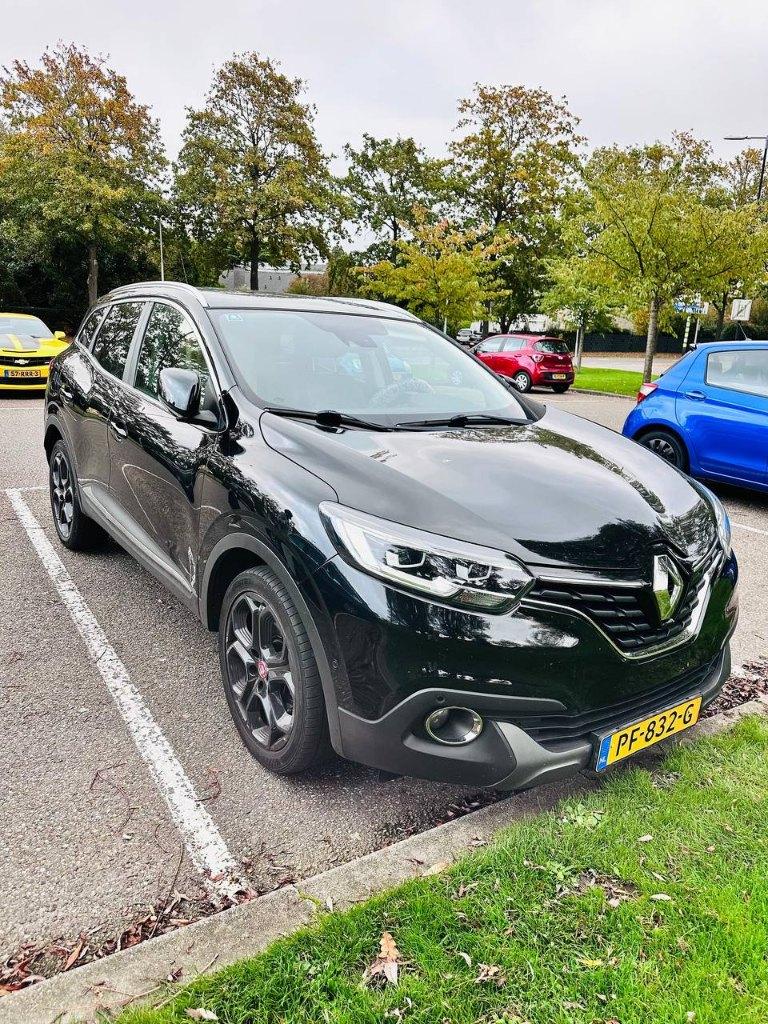 Renault Kadjar NAP 1.2 TCE AUT 2017 Zwart 109.000KM, Auto's, Renault, Particulier, Kadjar, ABS, Achteruitrijcamera, Adaptive Cruise Control