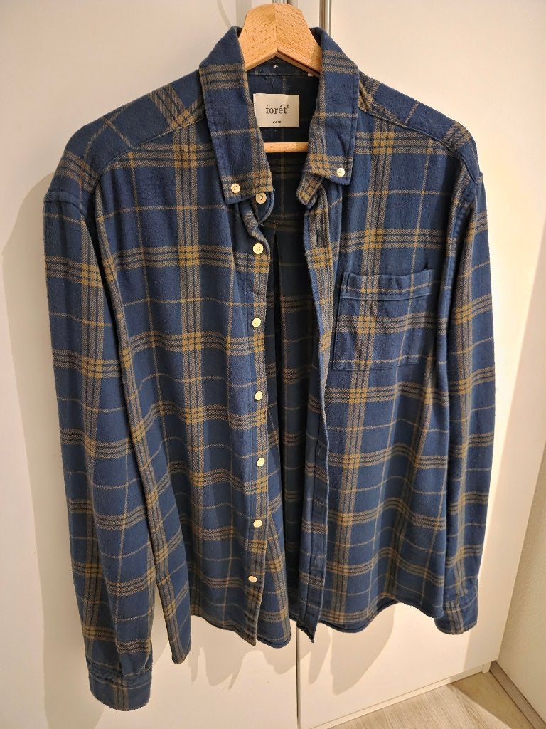 Foret overhemd L van de Bijenkorf, Kleding | Heren, Ophalen of Verzenden