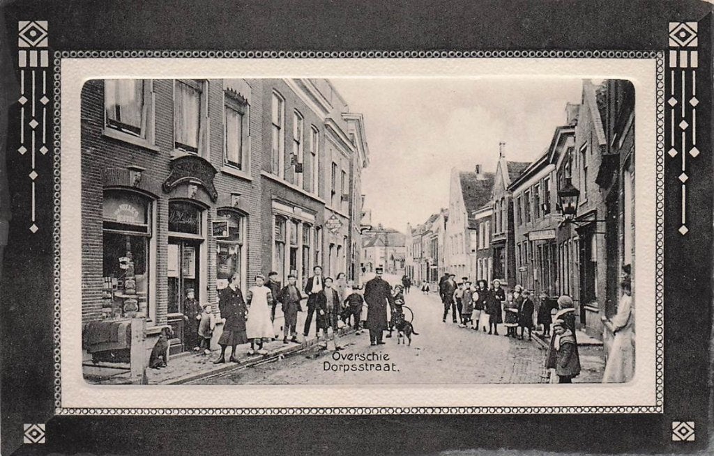 702-408-041 Overschie Dorpsstraat, Verzenden, Voor 1920, Zuid-Holland