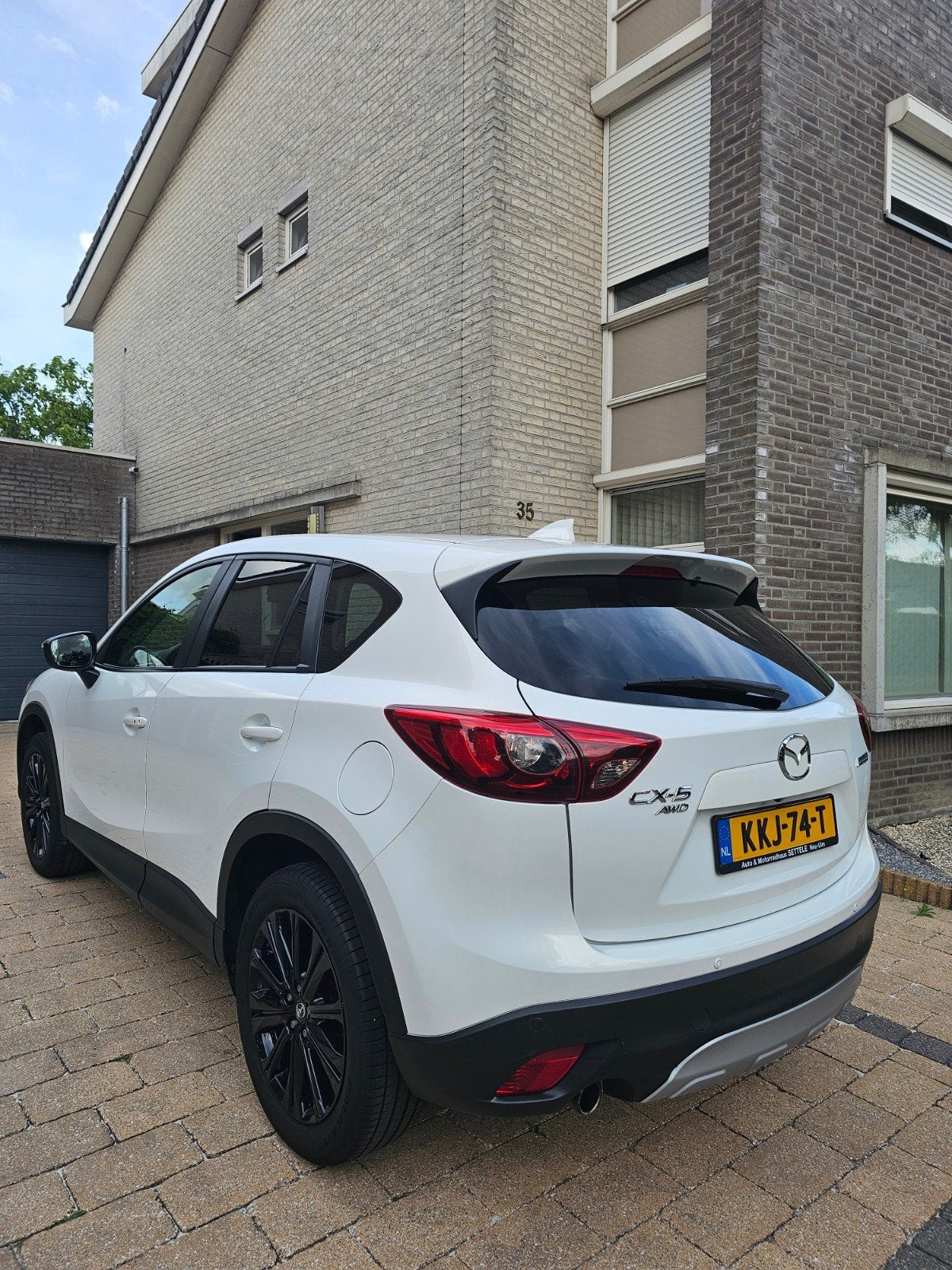 Mazda CX-5 SkyActiv-G 2.5 192pk AUTOMAAT AWD 12-2015, Automaat, Stof, Particulier, 2488 cc