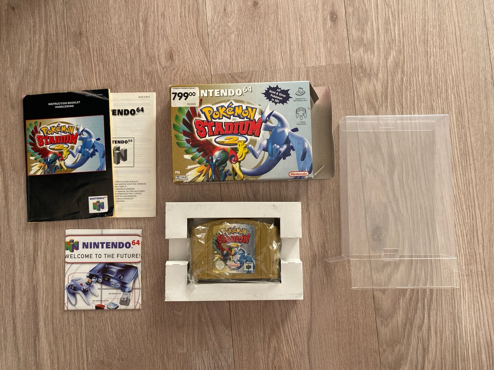 Pokémon Stadium 2 - Nintendo 64 (N64) - Compleet in doos, Eén computer, Ophalen of Verzenden, Zo goed als nieuw, Role Playing Game (Rpg)