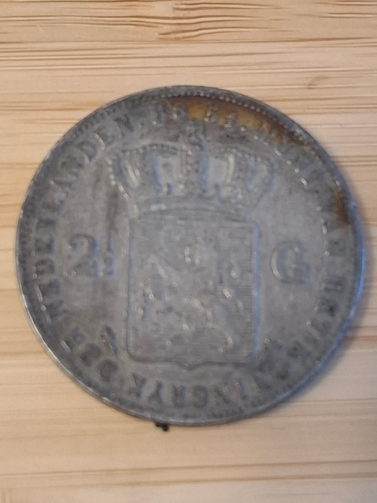 Rijksdaalder Willem 3 uit1851, Koning Willem III, Zilver, Ophalen of Verzenden, Losse munt