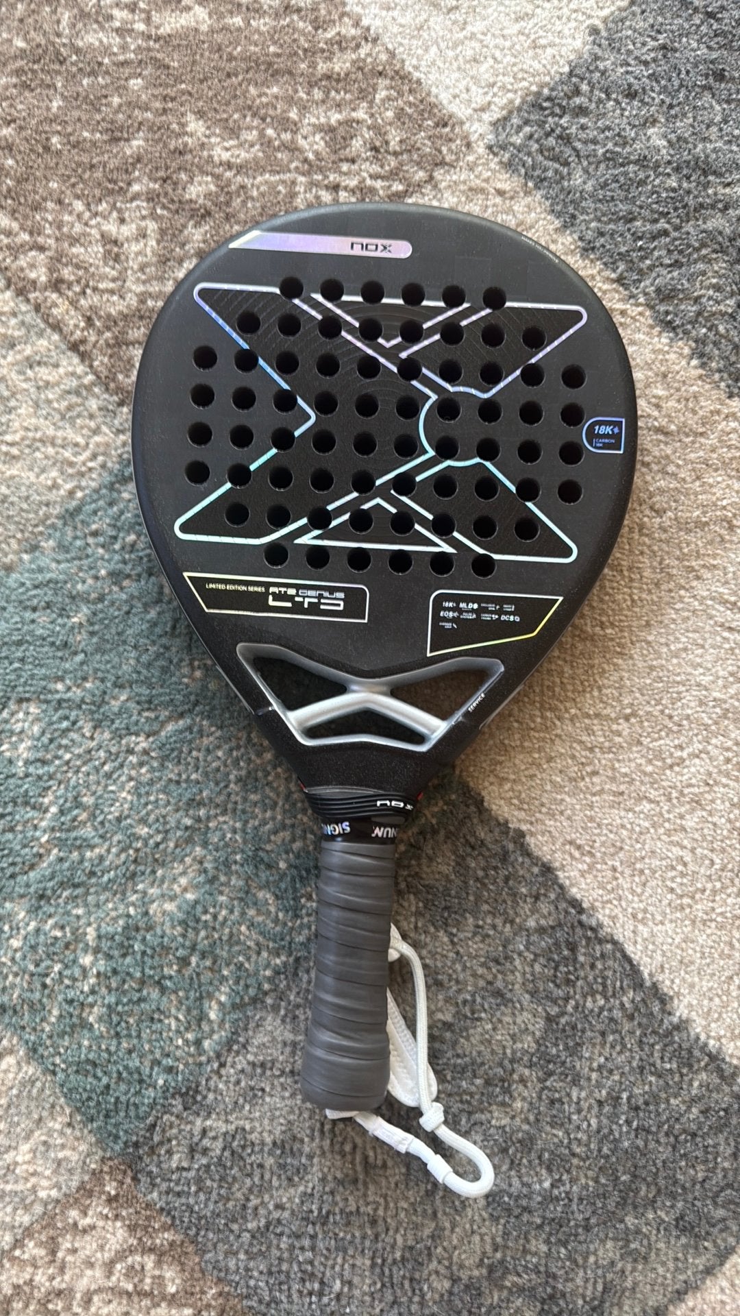 Nox  padel raket, Ophalen of Verzenden, Zo goed als nieuw
