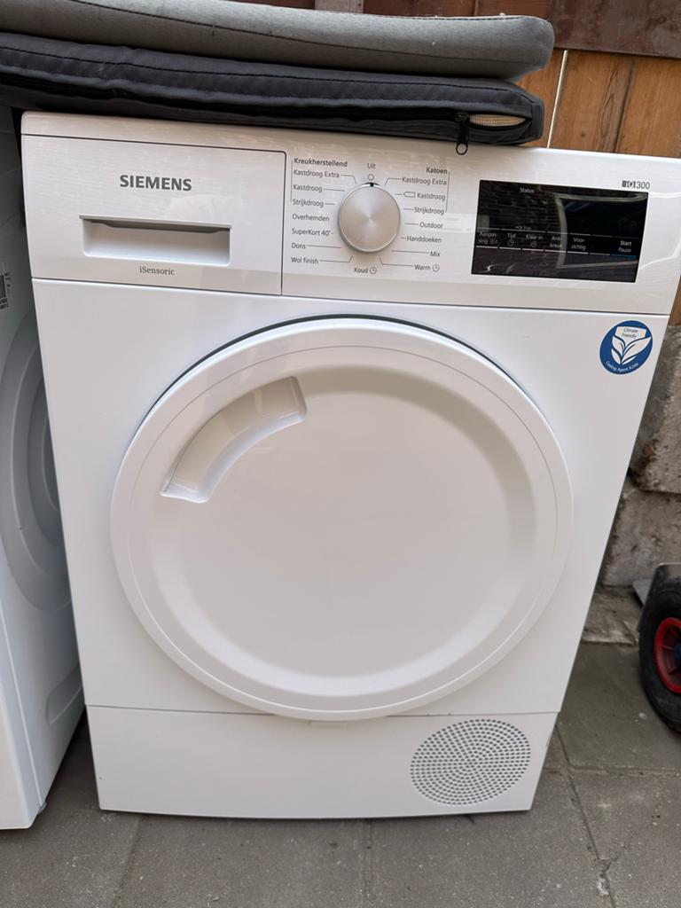 Siemens Warmtepompdroger A+++ 9 kg - Nieuwstaat met garantie, Witgoed en Apparatuur, Wasdrogers, Ophalen, 8 tot 10 kg, Zo goed als nieuw