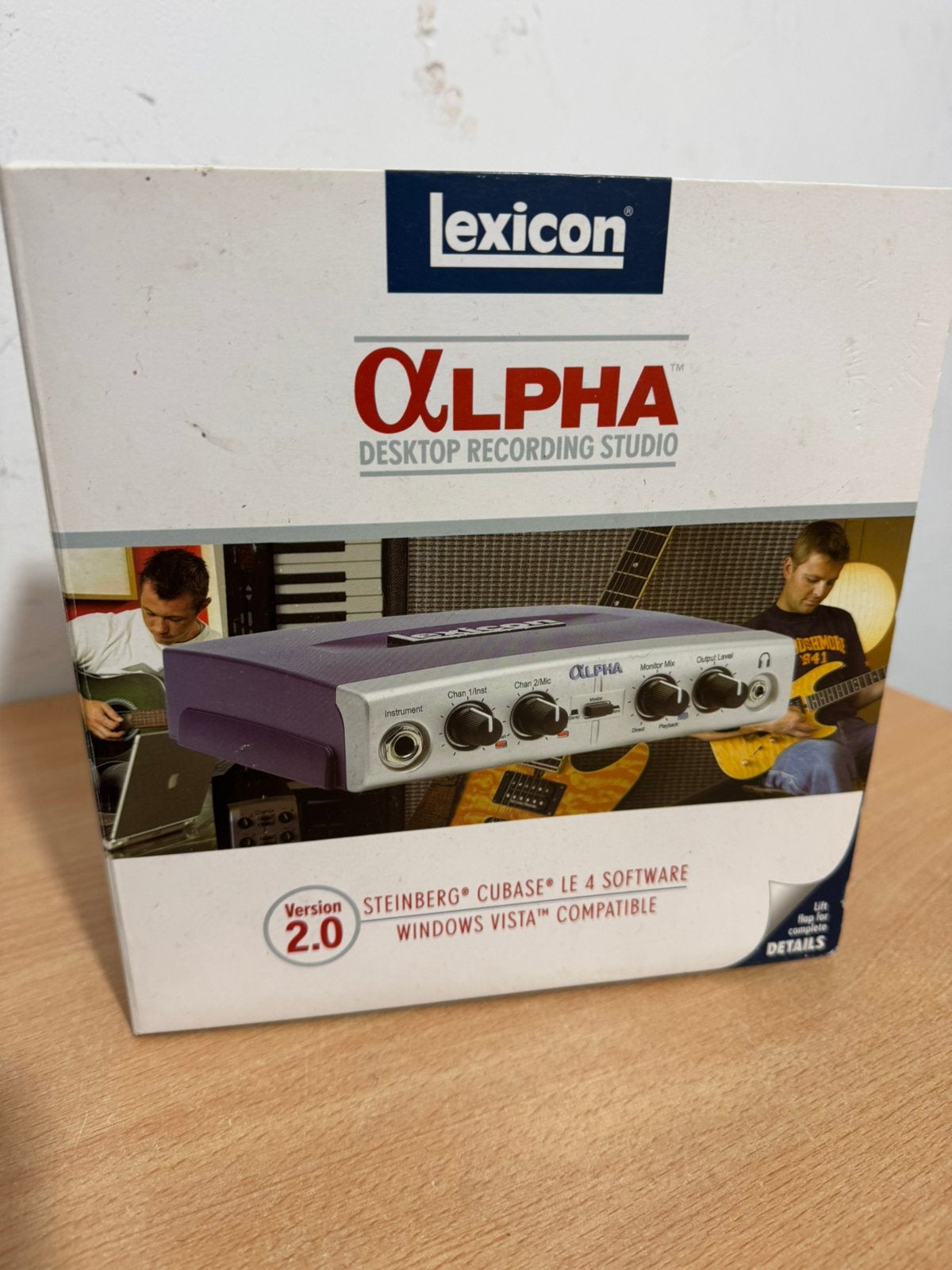 Lexicon Alpha Desktop Recording Studio ( in doos ), Ophalen of Verzenden, Zo goed als nieuw, Multi-effect