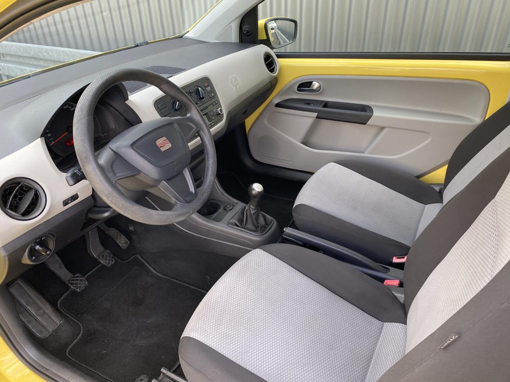 SEAT Mii 1.0 Style Sport met Airconditioning – Inruil Moge, Auto's, Voorwielaandrijving, Stof, Gebruikt, Mii