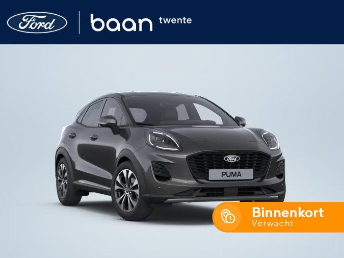 Ford Puma 1.0 EcoBoost Hybrid Titanium, Auto's, 12 maanden, Puma, Euro 6, Bedrijf