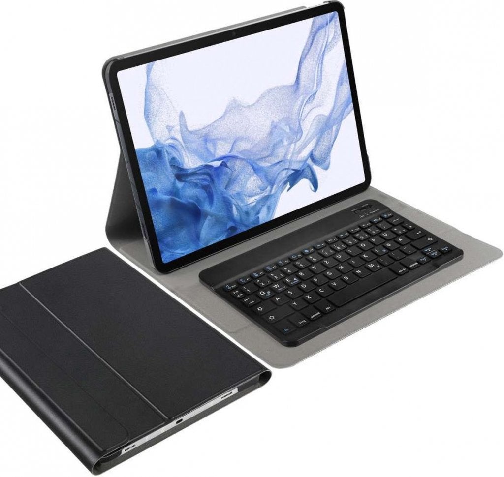 Samsung Galaxy Tab S8 Plus Toetsenbord Hoes QWERTZ - Duits