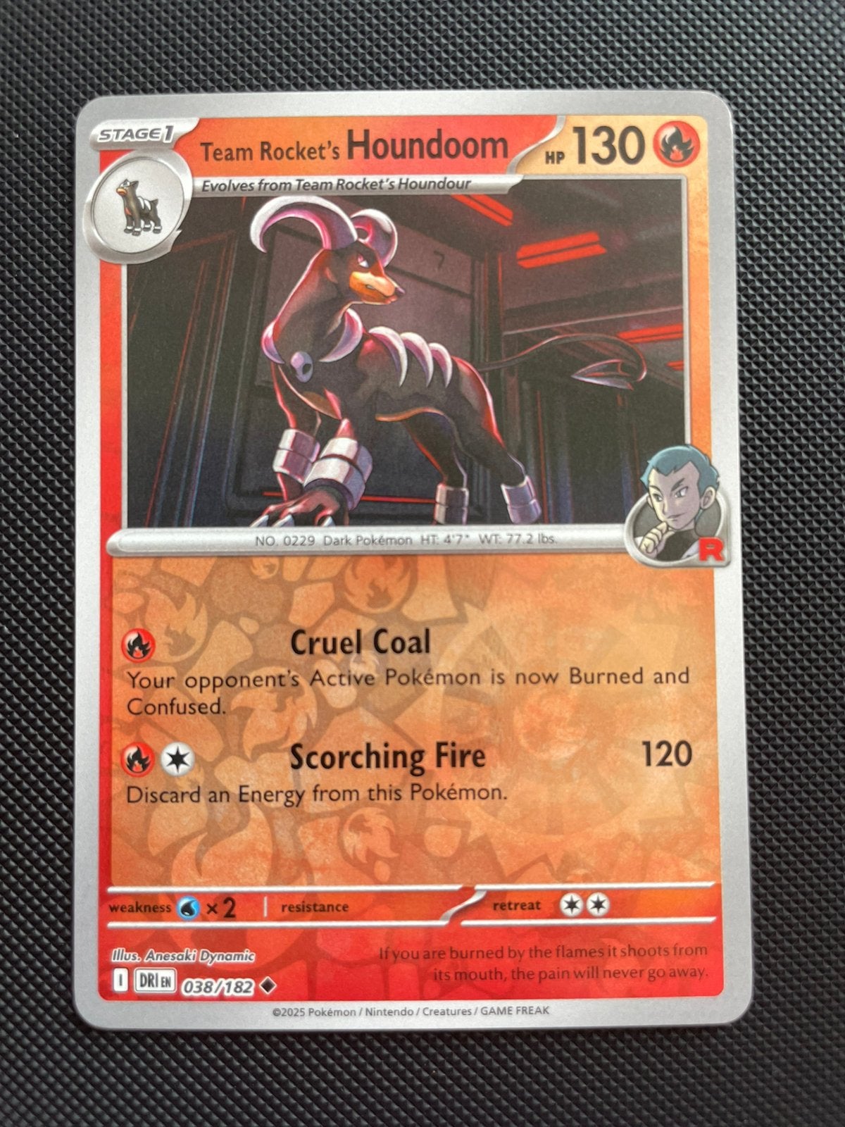Houndoom 083/182 Reverse Holo Destined Rivals Packfresh, Ophalen of Verzenden, Zo goed als nieuw