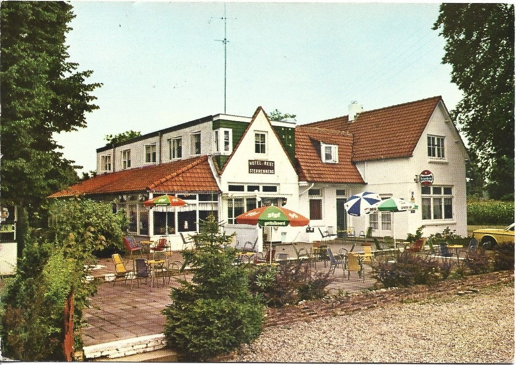 Otterlo-Houtkampweg 1-Hotel Sterrenberg-vintage-retro-1980, Ophalen of Verzenden, 1960 tot 1980, Gelopen, Gelderland