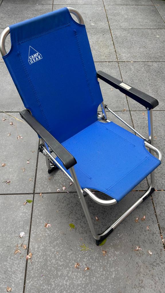 Kinder campingstoel - Compact en stevig, Ophalen, Gebruikt, Campingstoel