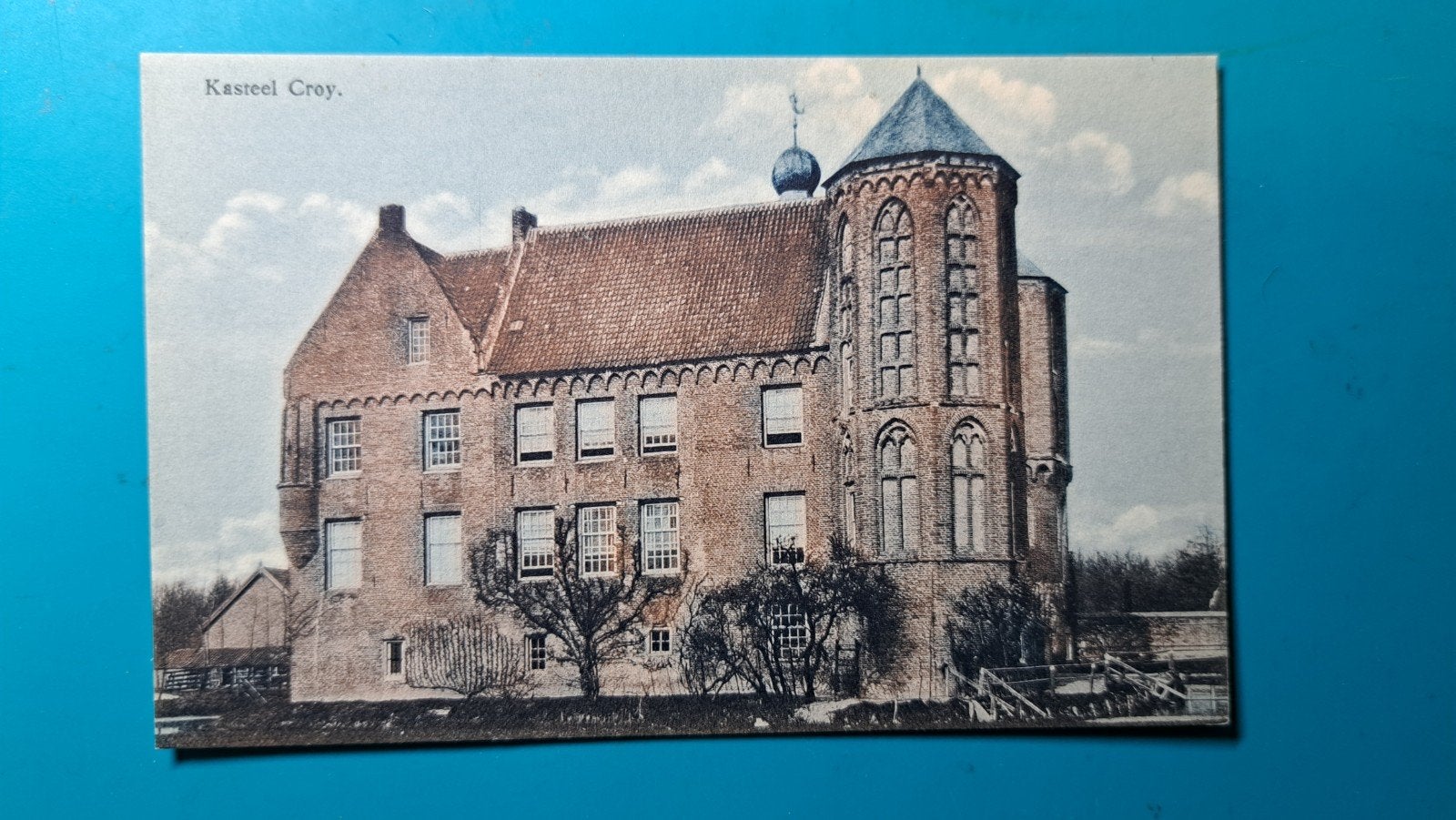 Stiphout kasteel Croy, Ophalen of Verzenden, Voor 1920, Ongelopen, Noord-Brabant