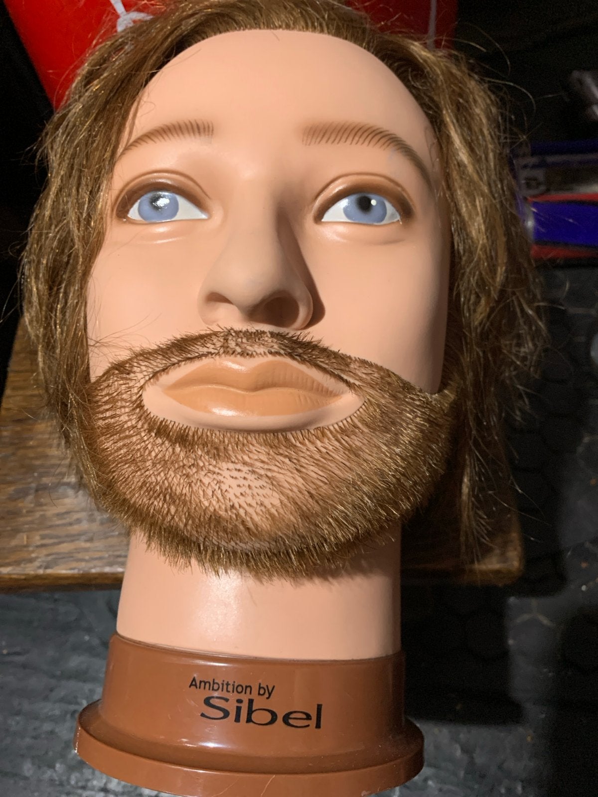Manican Head 100:  Hand made resl human hear, Ophalen of Verzenden