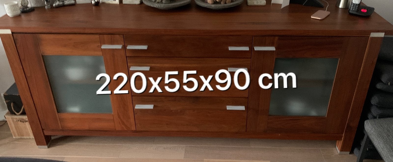 Dressoir, Huis en Inrichting, Ophalen, Met deur(en), Zo goed als nieuw, 200 cm of meer