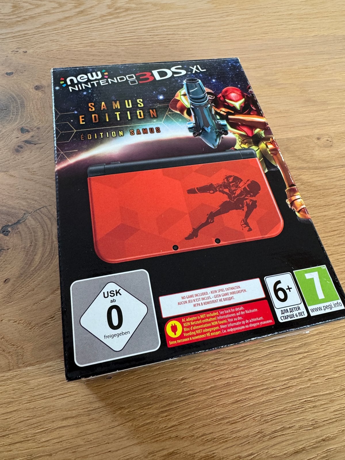 New Nintendo 3DS XL Samus Edition - Compleet in doos, Ophalen of Verzenden, Zo goed als nieuw, 3DS