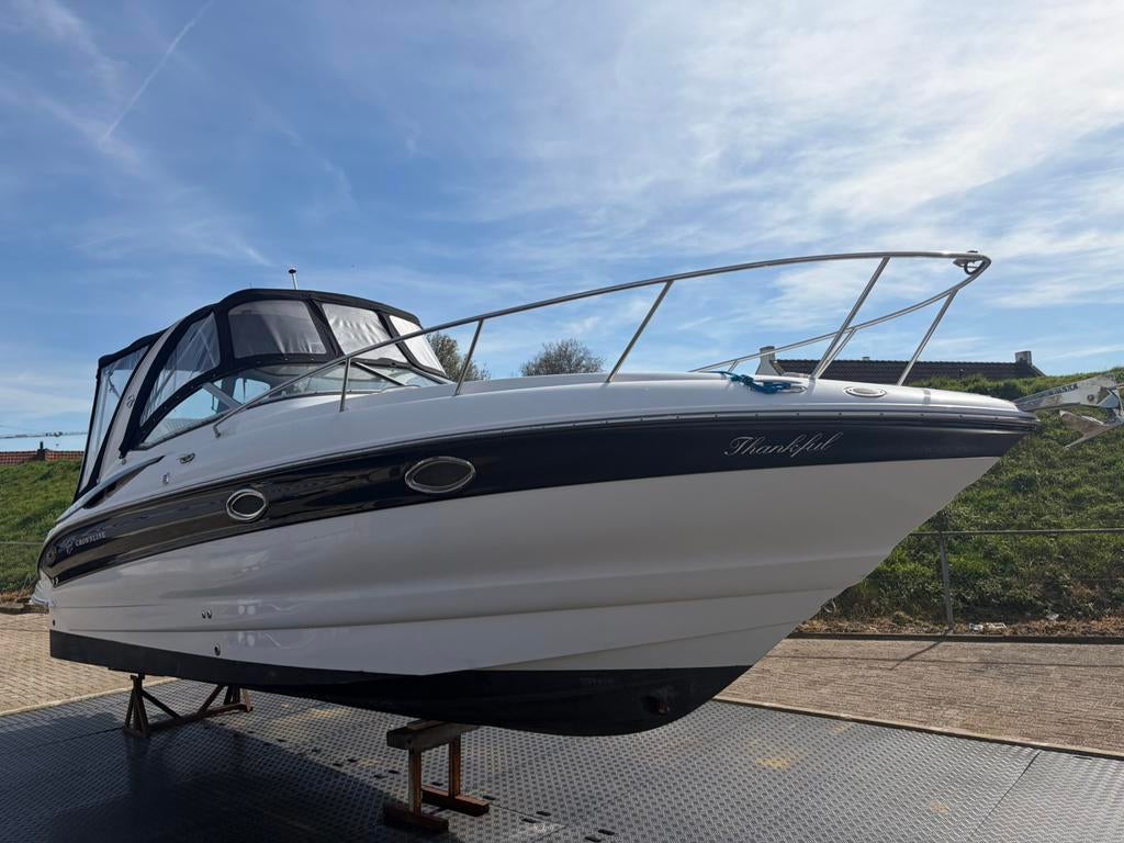 Crownline 270 CR 2006, Watersport en Boten, Ophalen, Binnenboordmotor, Zo goed als nieuw, 200 pk of meer