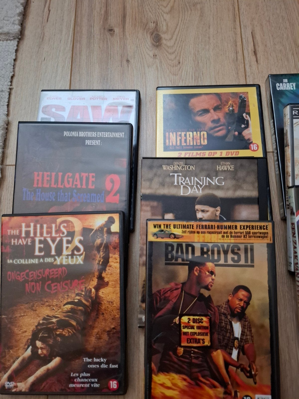 horror movies, Vanaf 16 jaar, Ophalen, Zo goed als nieuw, Overige genres