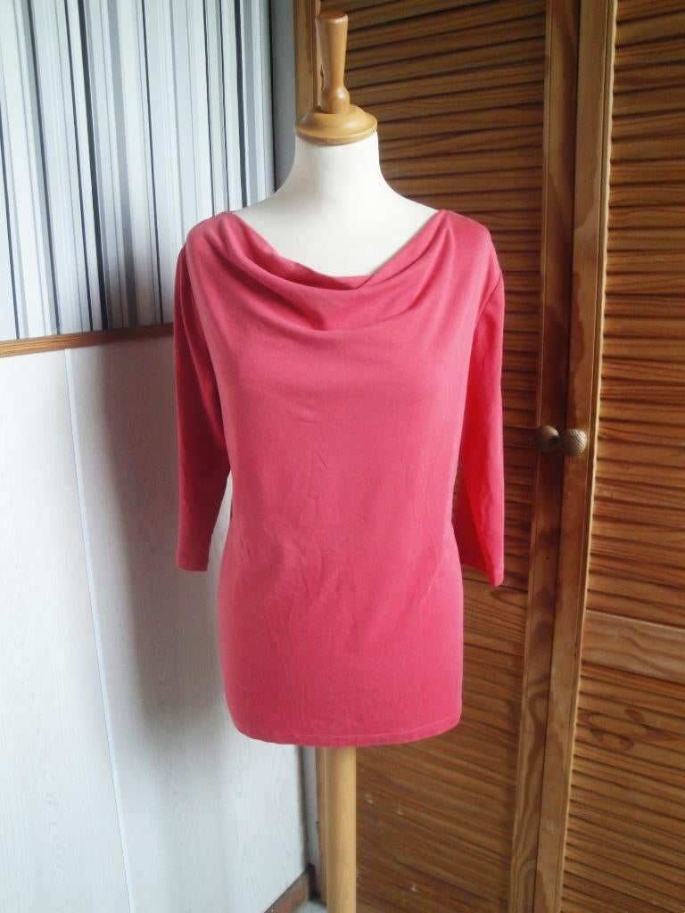 Roze topje QUESTION maat L, Maat 42/44 (L), Ophalen of Verzenden, Zo goed als nieuw, Lange mouw
