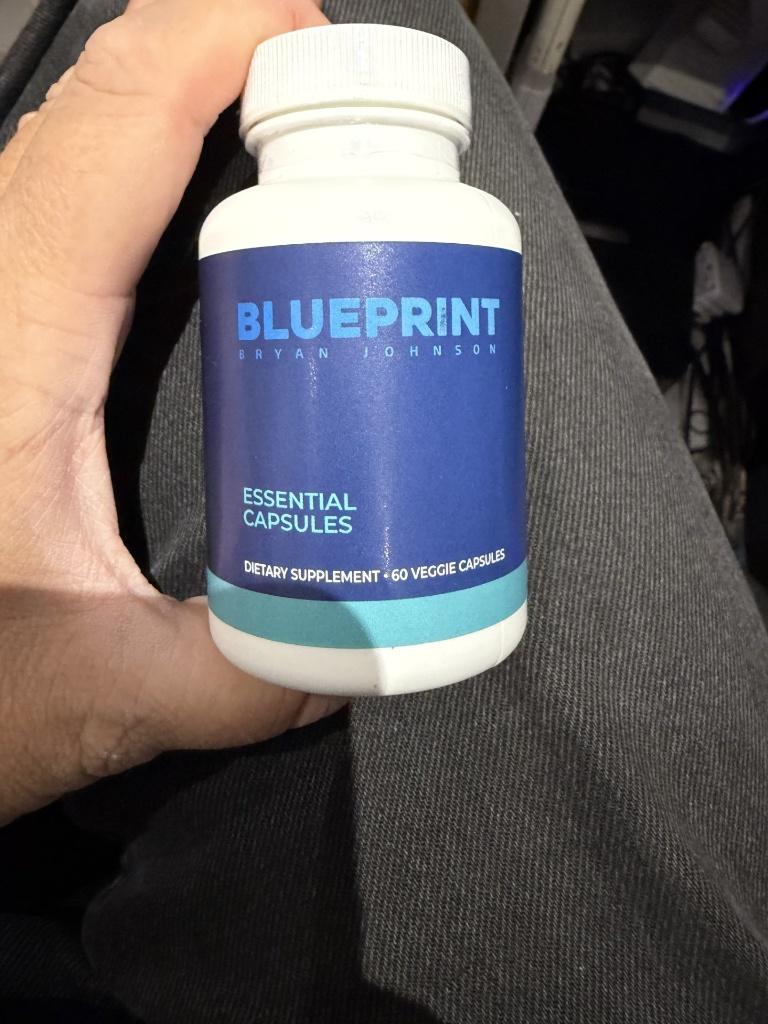 Blueprint Bryan Johnson essential capsules, Sport en Fitness, Gezondheidsproducten en Wellness, Ophalen of Verzenden, Nieuw, Poeder of Drank