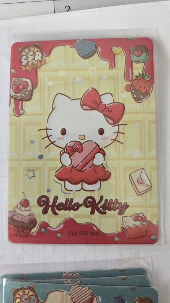 TCG Sanrio Characters, Ophalen of Verzenden, Nieuw, Losse kaart, Foil