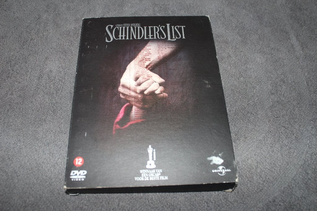 DVD Schindler's List, Vanaf 16 jaar, Nederlands, Drama, Ophalen of Verzenden