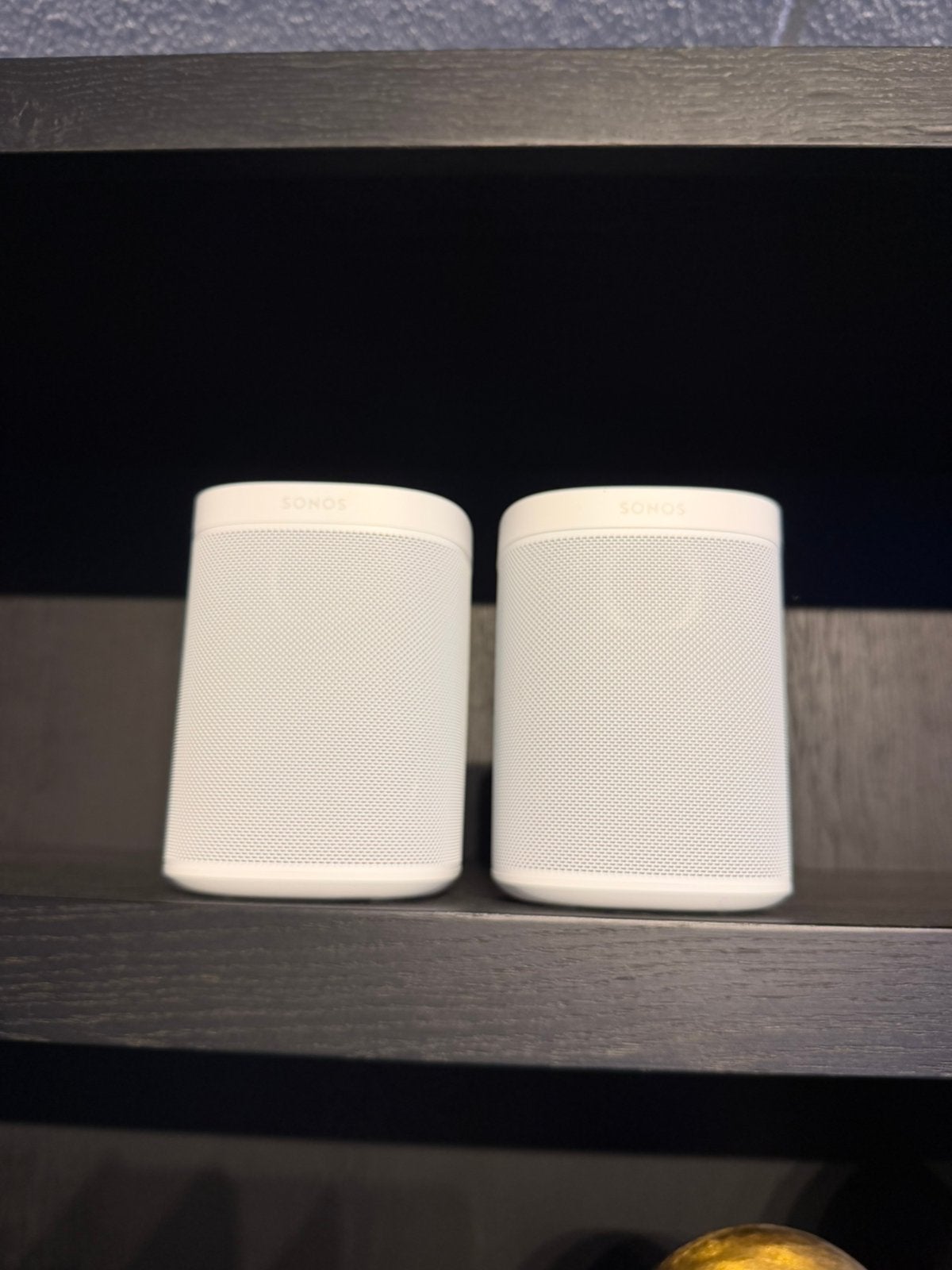 2x Sonos one (gen 2) wit
