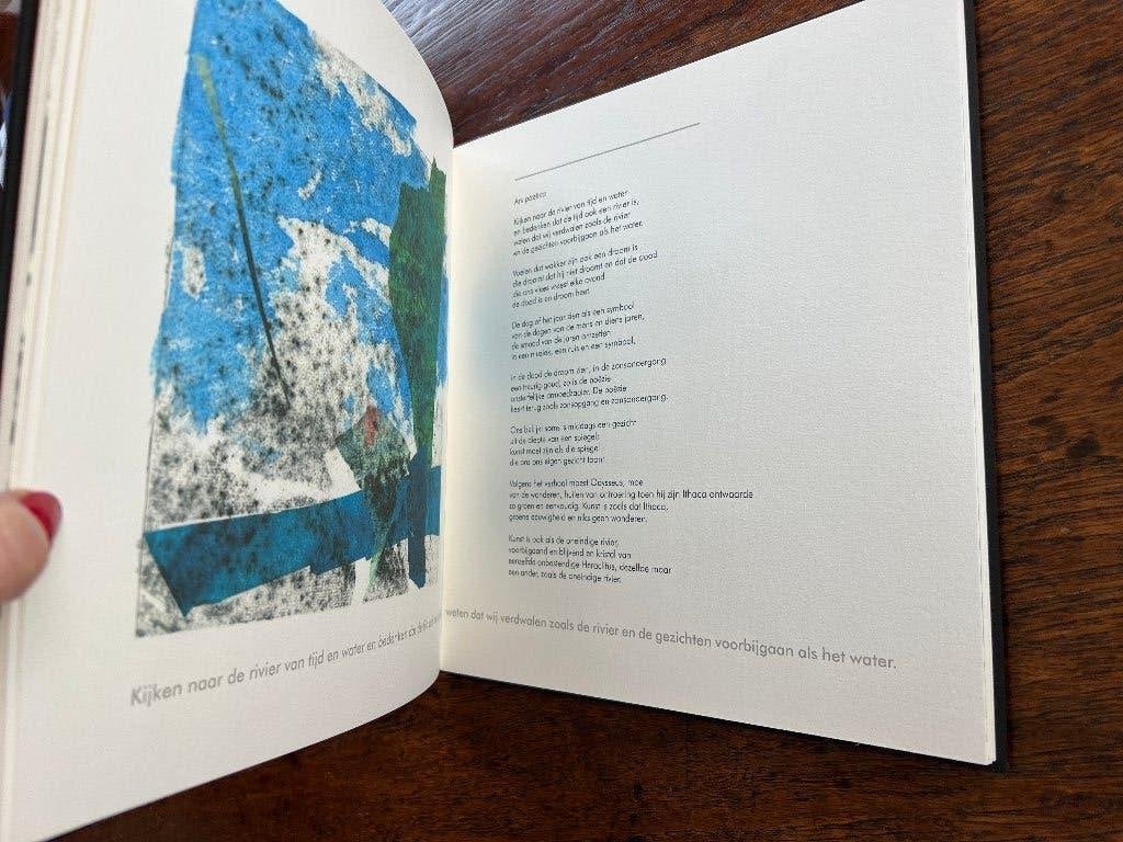 Masha Trebukova – Uit de leegte - unieke box met monoprints, Antiek en Kunst, Kunst | Designobjecten, Gemerkt, Meerkleurig, Ophalen of Verzenden