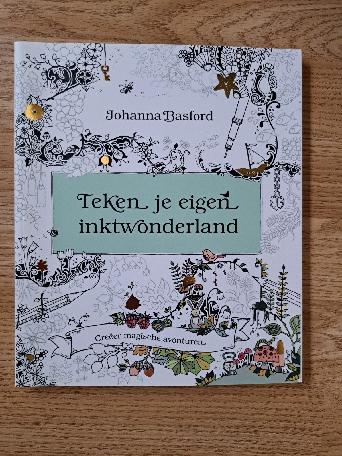 Teken je eigen inktwonderland - Johanna Basford, Ophalen of Verzenden, Nieuw, Boek of Gids