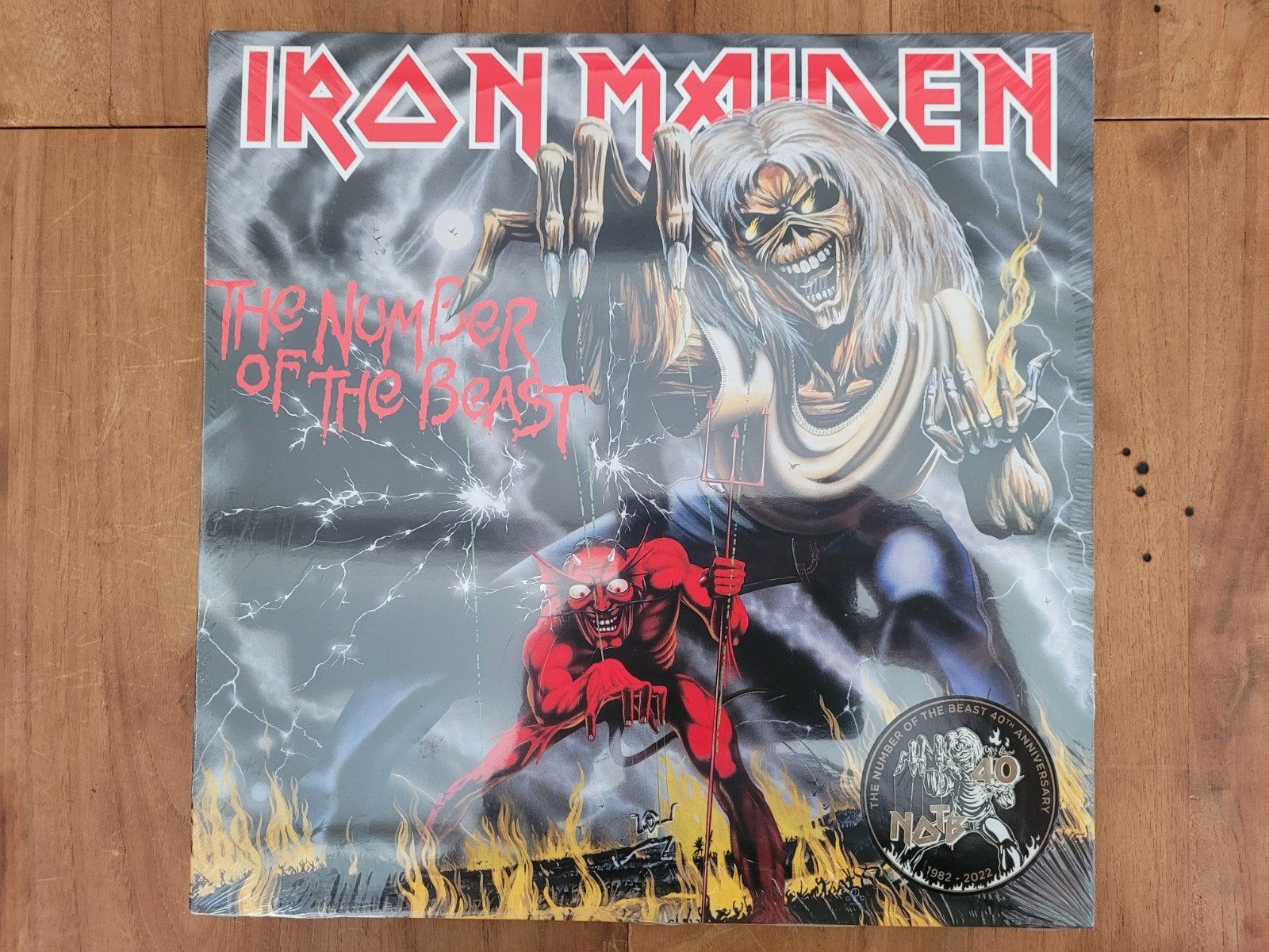 ✅️️Iron Maiden - The Number of the Beast Over Hammersmith, Ophalen of Verzenden, Nieuw in verpakking