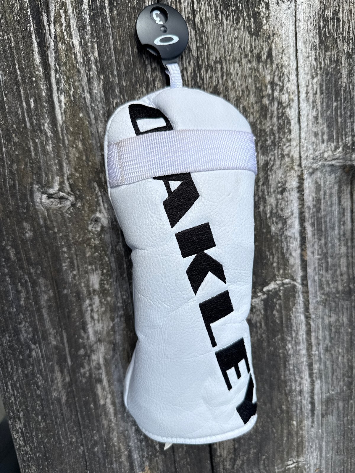 Oakley Golf Club Headcover - Wit met Zwart Logo, Ophalen of Verzenden, Zo goed als nieuw, Club, Overige merken