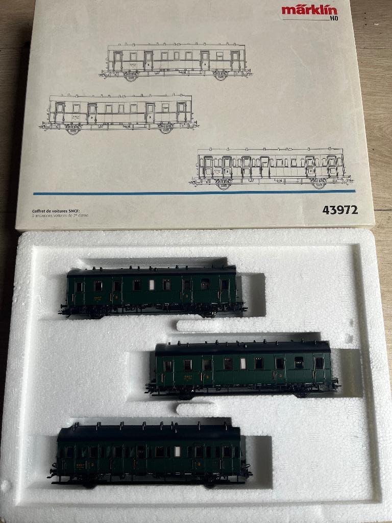 Marklin ho 43972 set wagons SNCF nieuwstaat, Wisselstroom, Treinset, Verzenden, Nieuw
