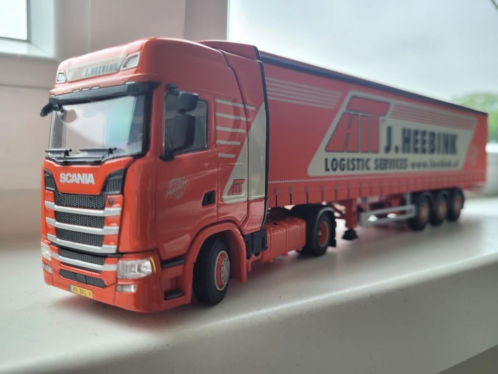 Wsi Scania J.Heebink, Ophalen of Verzenden, Nieuw, Bus of Vrachtwagen, Wsi