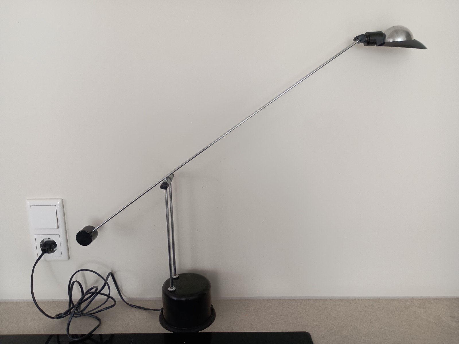 Mid-century halogeen lamp 'Stilnovo' stijl, LED-vervangen, Ophalen of Verzenden
