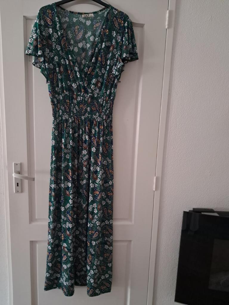 Mooie zomer jurk ibiza stijl xl / xxl z&w, Ophalen of Verzenden, Zo goed als nieuw, Maat 46/48 (XL) of groter, Onder de knie