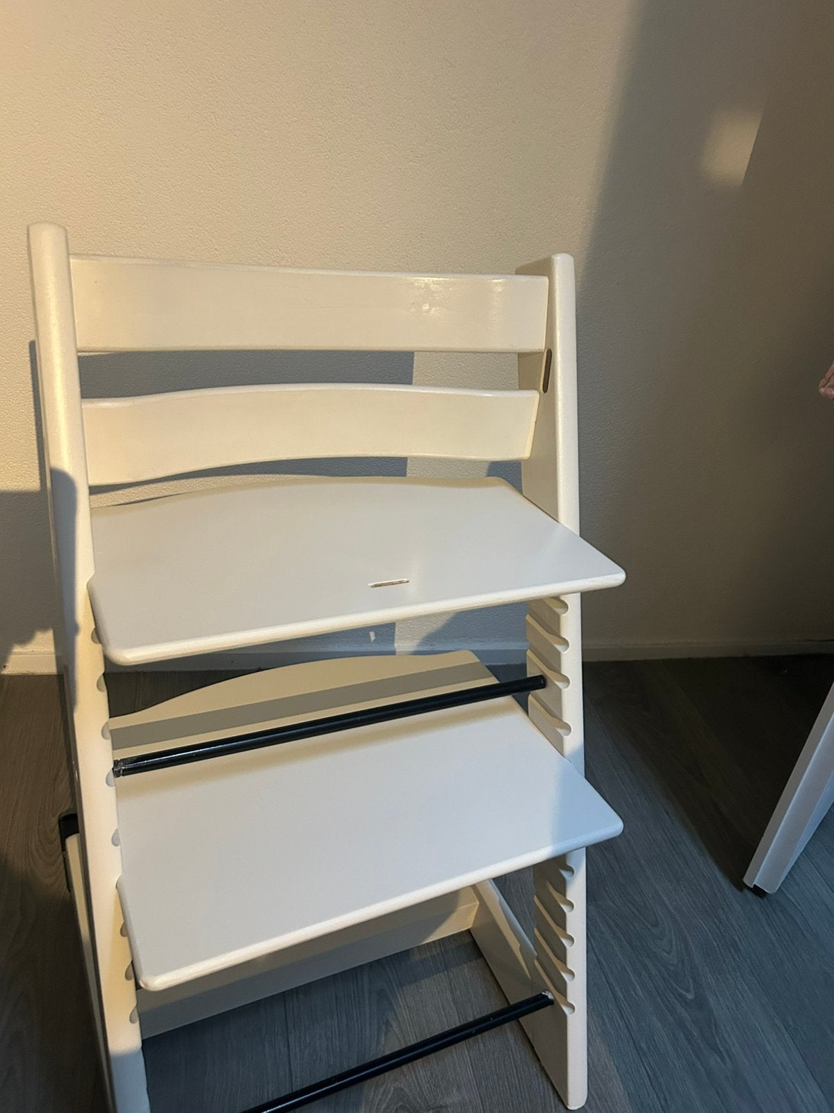 Stokke Tripp Trapp kinderstoel. (Nieuw model), Ophalen of Verzenden, Gebruikt, Meegroeistoel, Aanschuifbaar