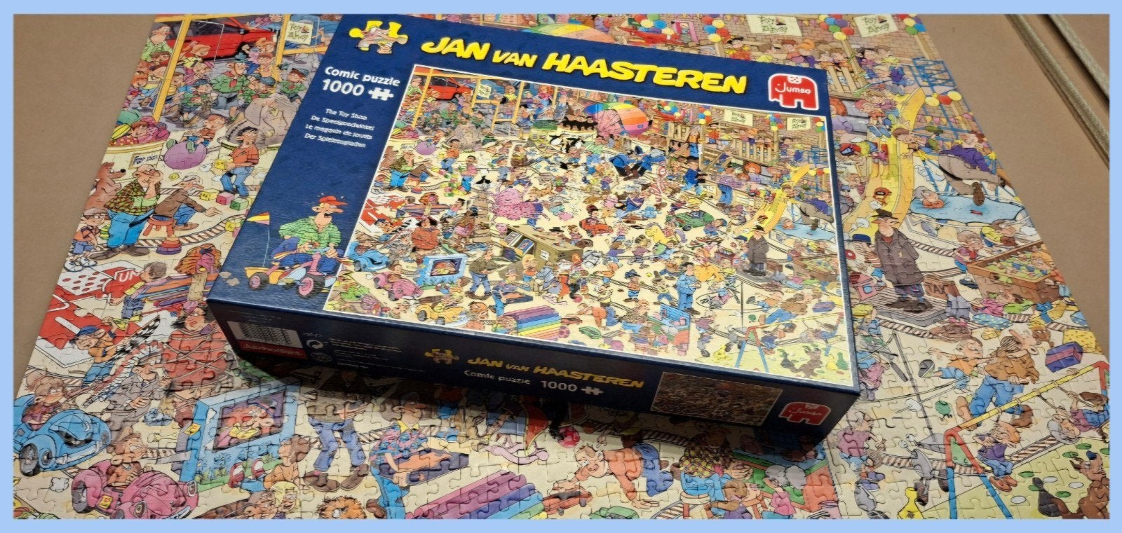 Jan van Haasteren Puzzel 1000 stukjes, De speelgoedwinkel