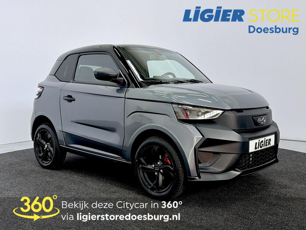 Ligier JS50 Elite Grafiet Grijs (12 kWh) Elektrisch, stijlvo