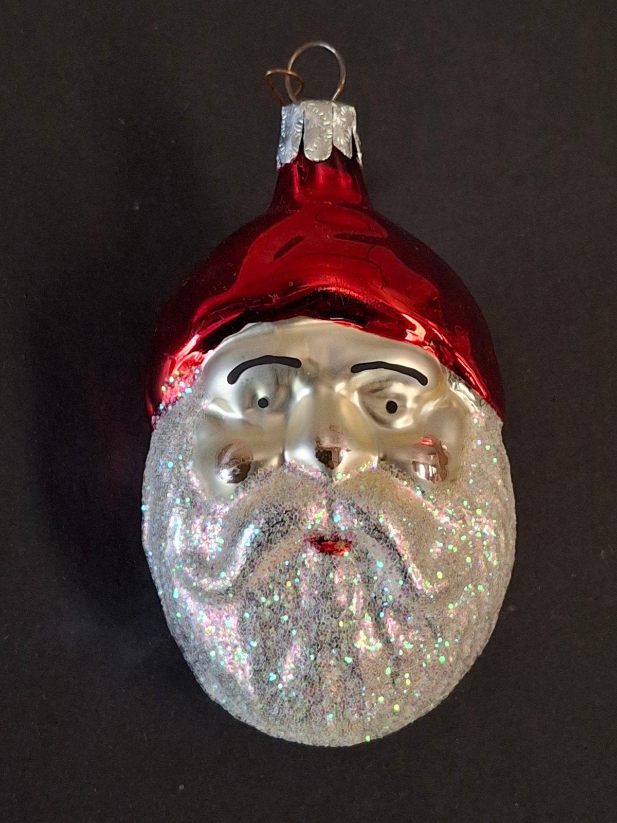 Antieke kerstman kerstbal / kerst versiering, Diversen, Ophalen of Verzenden, Zo goed als nieuw
