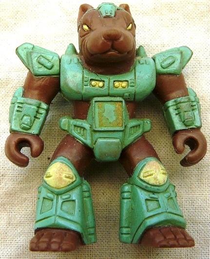 Figure Battle Beasts, Danger Dog, Hasbro/Takara, 1980s(Nr.2), Ophalen of Verzenden, Gebruikt