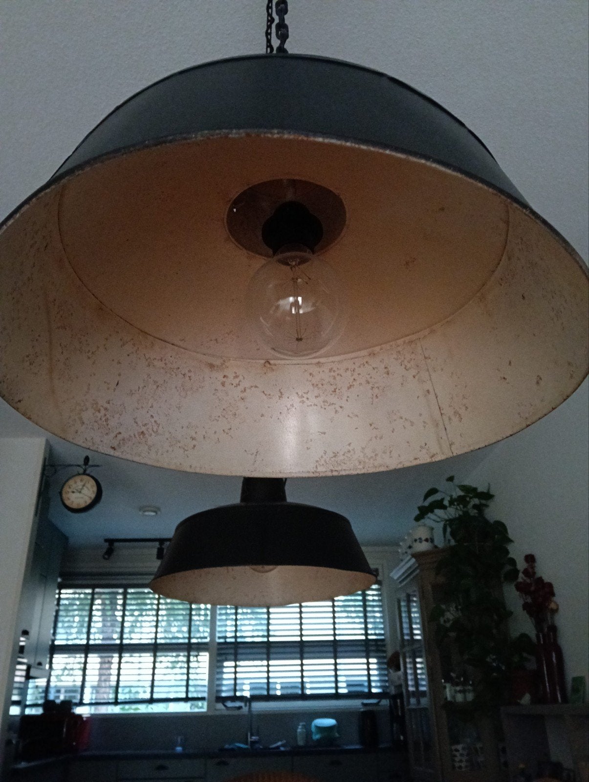 old look lampen, Huis en Inrichting, Ophalen, Metaal, E27 (groot)