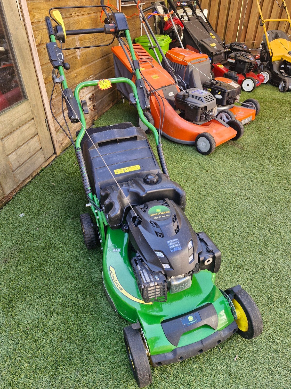 John deere jx90cb professionele motormaaier,2016., Tuin en Terras, Grasmaaiers, Ophalen, 50 cm of meer