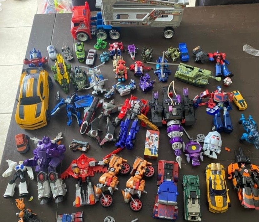 Grote Transformers Verzameling - Diverse Figuren en Voertuig, Verzamelen, Transformers, Overige generaties, Ophalen of Verzenden