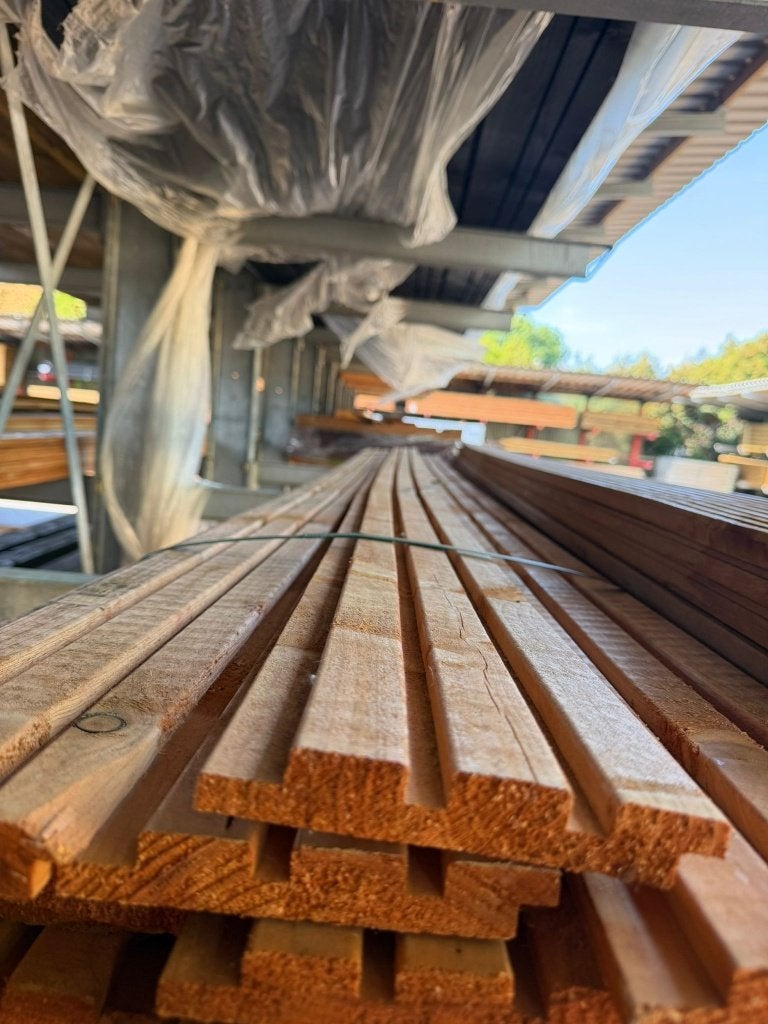 13 / 360cm triple rhombus planken Red Class partij, Ophalen, Zo goed als nieuw, 250 cm of meer, Planken