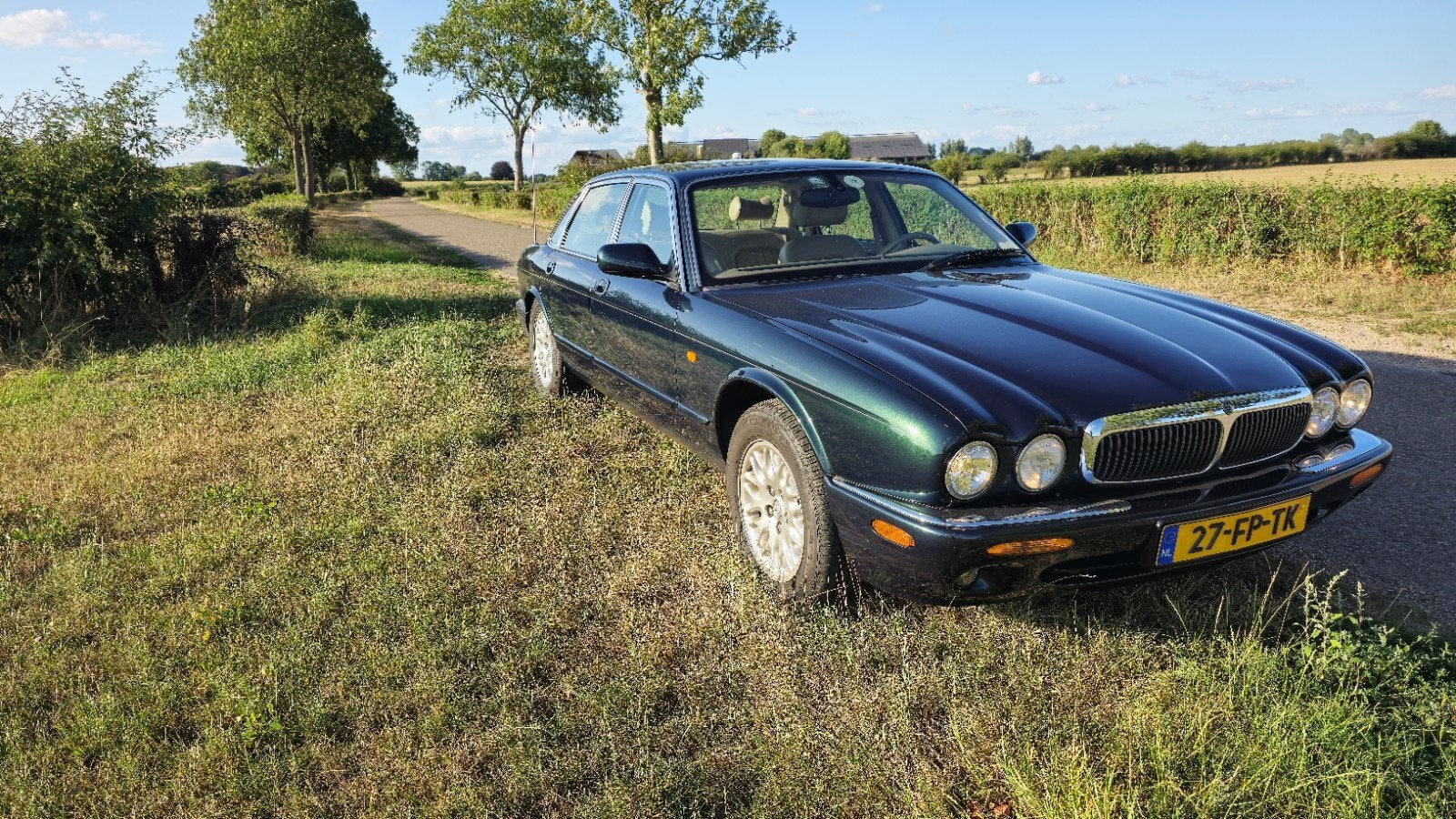 Jaguar XJ 3.2 Executive V8 2000 Groen, Auto's, Automaat, Achterwielaandrijving, 8 cilinders, Particulier