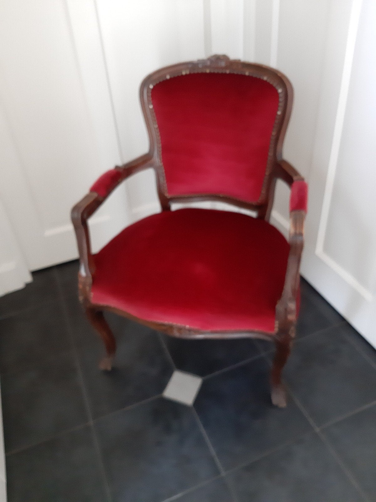 QueenAnn  stoeltje, Antiek en Kunst, Antiek | Meubels | Stoelen en Banken, Ophalen