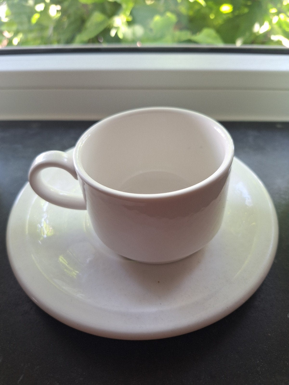 8 witte kopjes en schotels van Villeroy & Boch, Ophalen of Verzenden