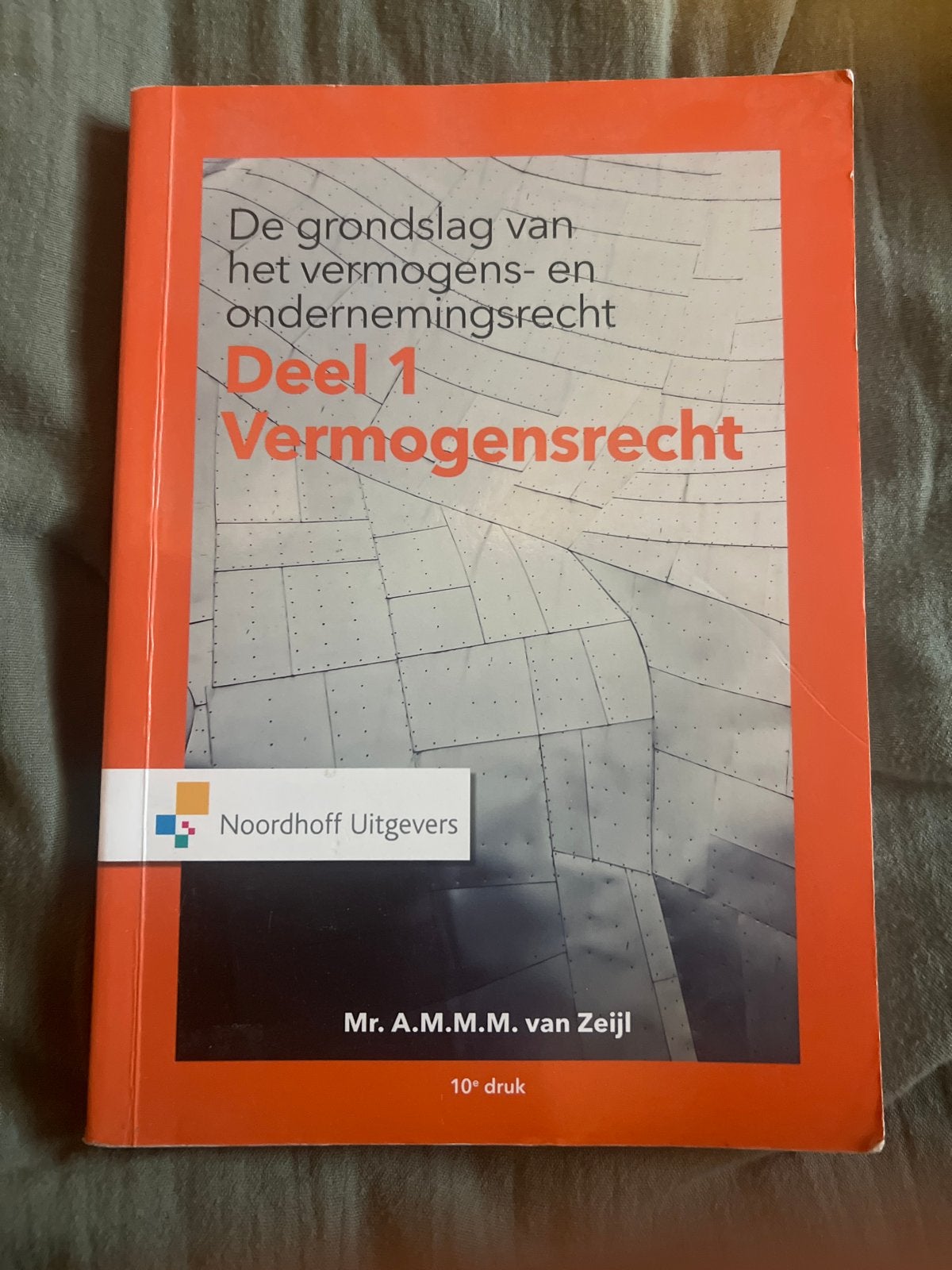 Vermogensrecht Deel 1 - 10e druk (ISBN 978-90-01-87549-7), Boeken, Ophalen of Verzenden, Gamma, Zo goed als nieuw, HBO