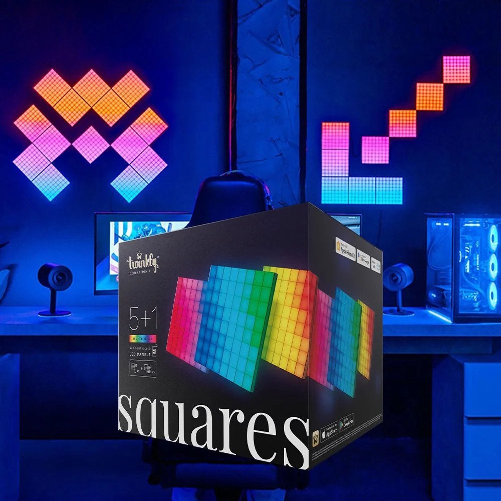 Twinkly Squares (in passende lijst), Ophalen of Verzenden, Zo goed als nieuw