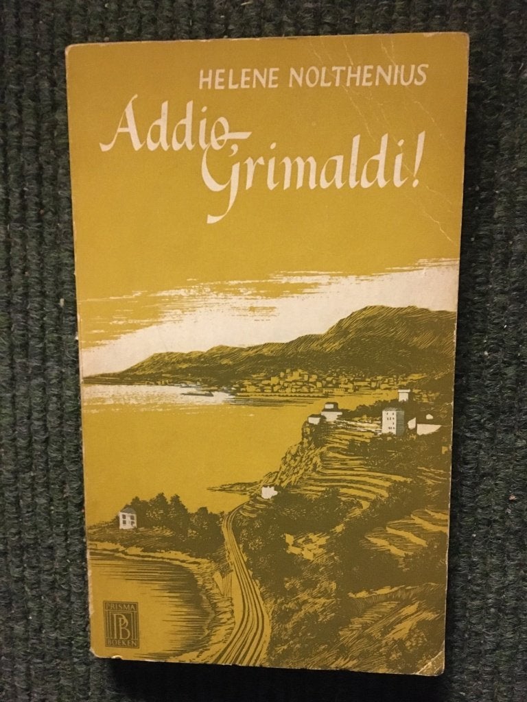 Addio, Grimaldi ; door Helene Nolthenius #Italie, Boeken, Gelezen, Ophalen of Verzenden, Nederland, Helene Nolthenius