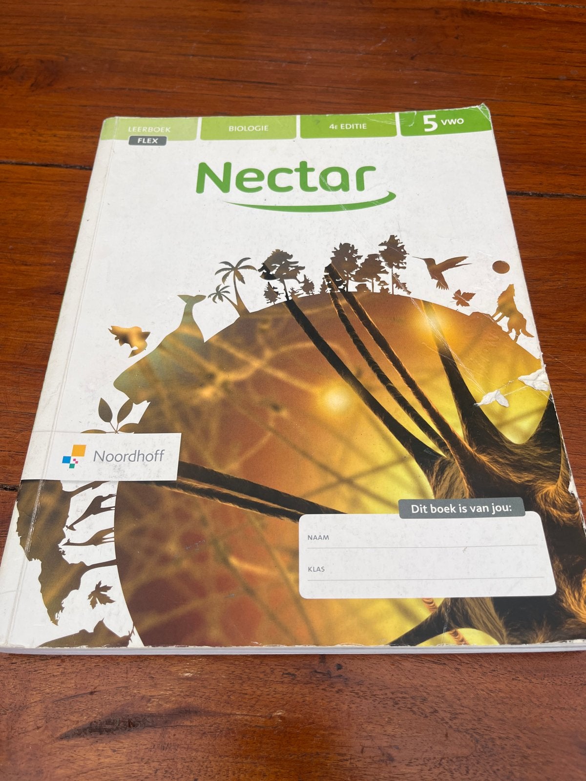 Nectar Biologie 5 VWO Leerboek, Ophalen, Zo goed als nieuw, VWO, Biologie